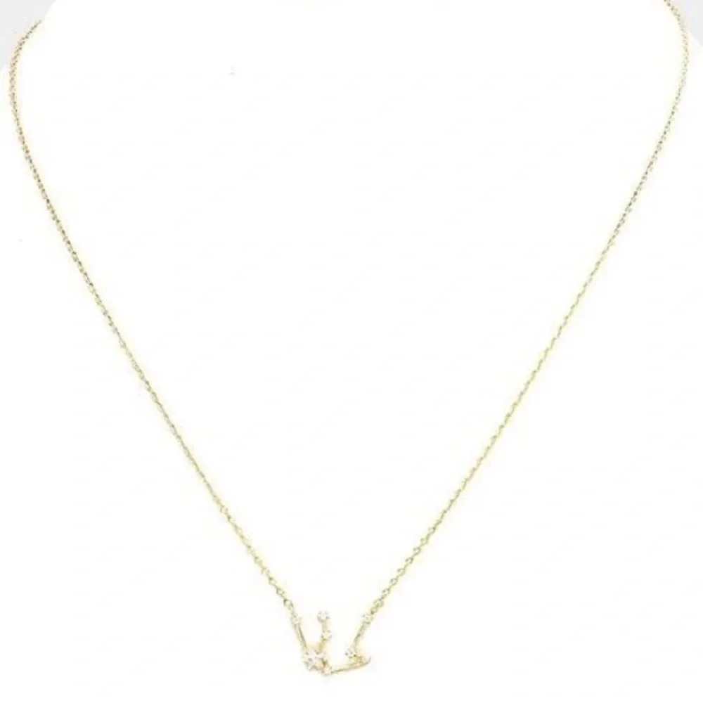 Capricorn 14k gold dipped necklace - Astrology Zodiac - Picture 2 of 4